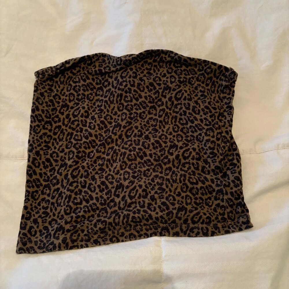 Cheetah Print Tube Top